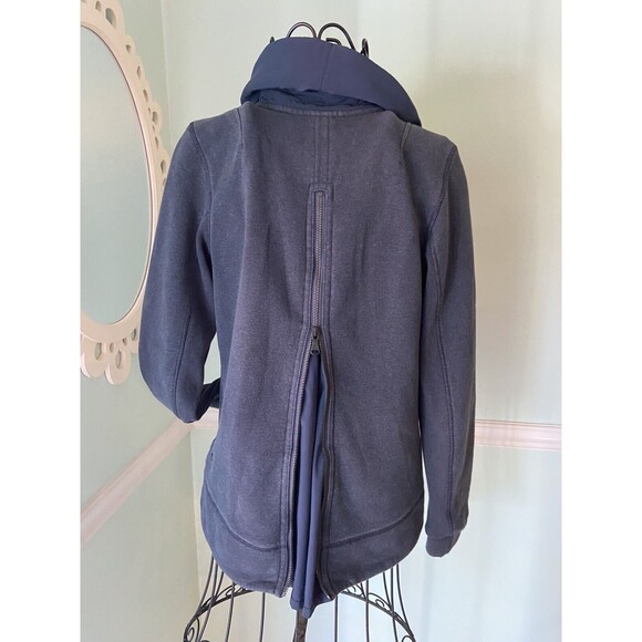 Lululemon Size 6? Small Inkwell Navy Blue En Route Jacket Full Zip - Picture 7 of 12